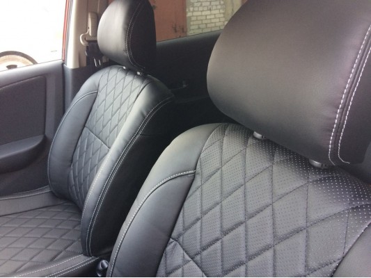 Каркасные авточехлы на Nissan Almera G15 Каркасные авточехлы на Nissan Almera G15