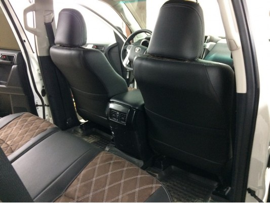 Каркасные авточехлы на Toyota Land Cruiser Prado 150 Каркасные авточехлы на Toyota Land Cruiser Prado 150