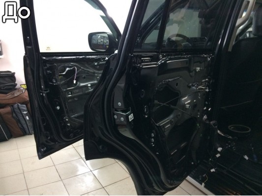 Шумоизоляция дверей